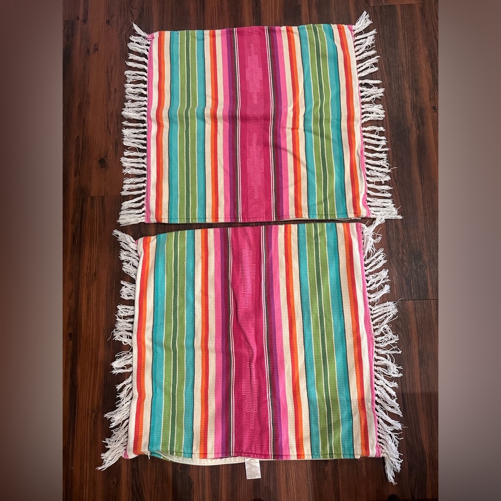 Pottery Barn Teen Junk Gypsy Shams 26x26 like new